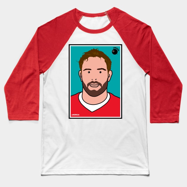 Tyler Ardron, Canada rugby union player Baseball T-Shirt by stariconsrugby